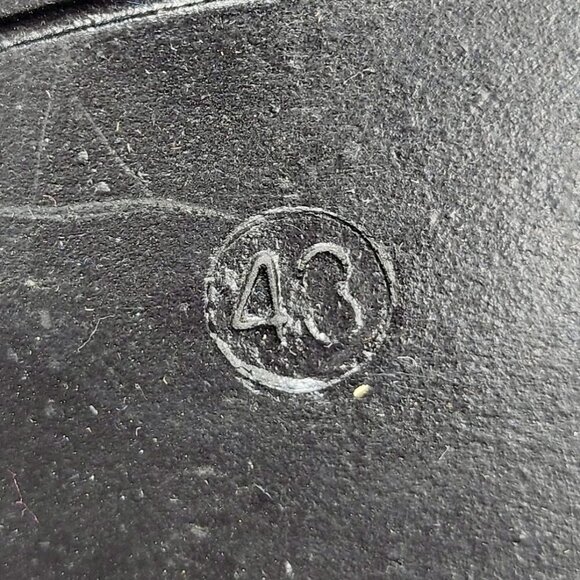 Men's patent Leather Lined Dress Oxfords Derby Formal Shoes Size 43/ US 9.5 - Picture 7 of 14